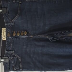 Democracy Button Fly Skinny Jeans